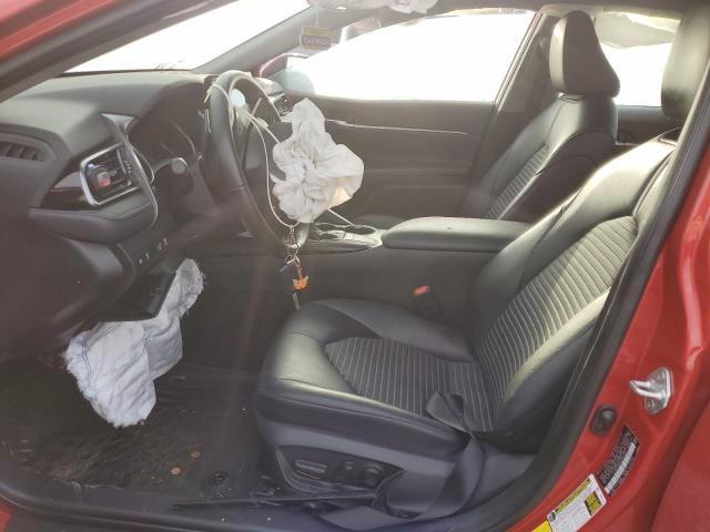 4T1G11AKXPU107539 - 2023 TOYOTA CAMRY SE NIGHT SHADE RED photo 7