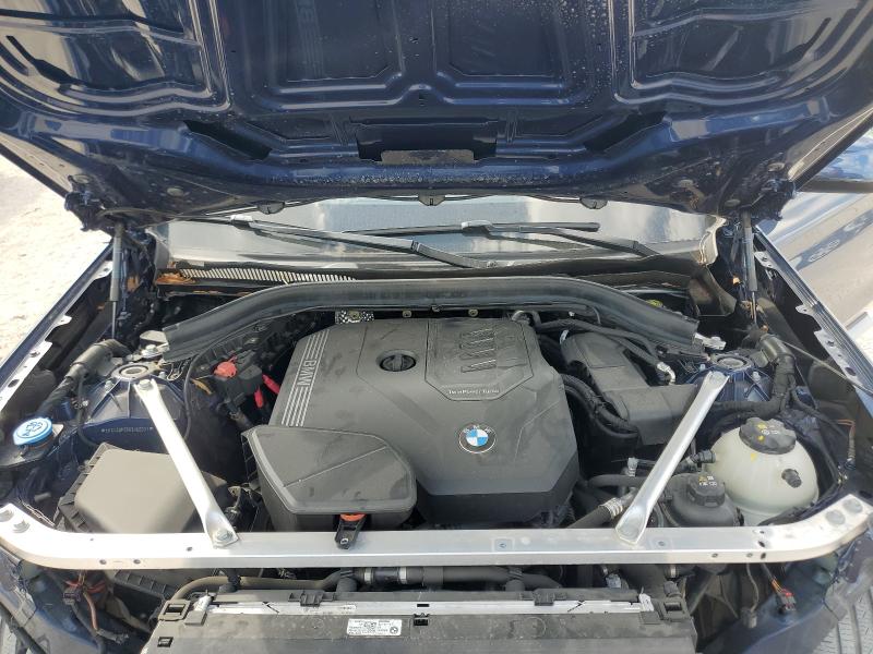 5UX43DP09R9U50033 - 2024 BMW X3 SDRIVE30I BLUE photo 12