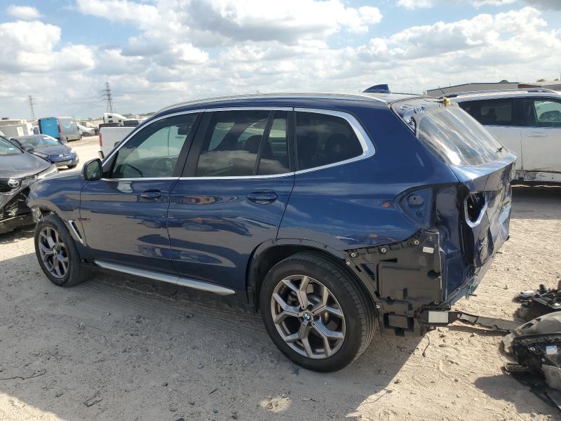 5UX43DP09R9U50033 - 2024 BMW X3 SDRIVE30I BLUE photo 2