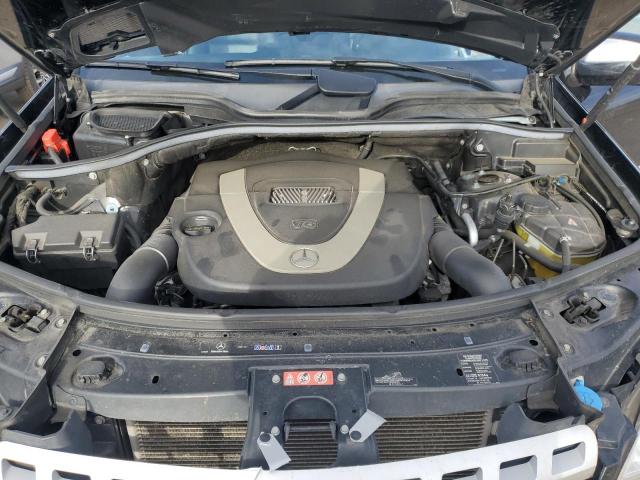 4JGBB8GB9AA573009 - 2010 MERCEDES-BENZ ML 350 4MATIC BLACK photo 12