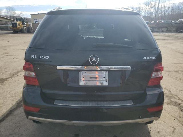 4JGBB8GB9AA573009 - 2010 MERCEDES-BENZ ML 350 4MATIC BLACK photo 6