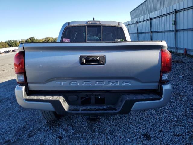 3TYAX5GN4NT035664 - 2022 TOYOTA TACOMA DOUBLE CAB SILVER photo 6