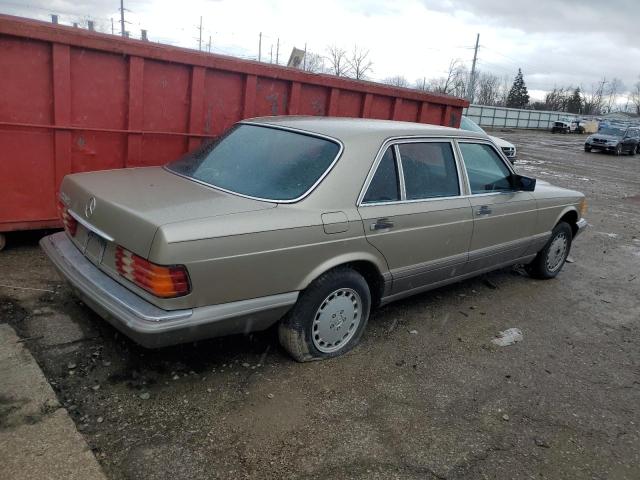 WDBCA35D2GA246302 - 1986 MERCEDES-BENZ 420 SEL TAN photo 3