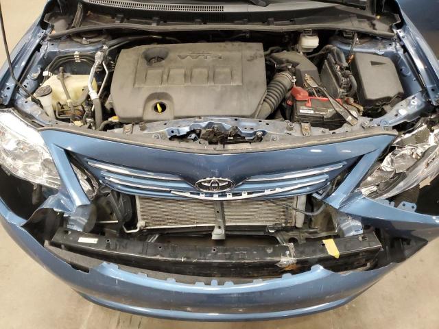 5YFBU4EE7DP198578 - 2013 TOYOTA COROLLA BASE ლურჯი ფოტო 11