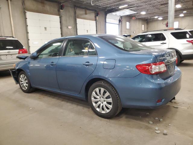 5YFBU4EE7DP198578 - 2013 TOYOTA COROLLA BASE ლურჯი ფოტო 2