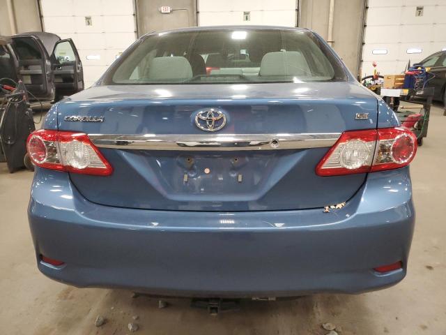 5YFBU4EE7DP198578 - 2013 TOYOTA COROLLA BASE ლურჯი ფოტო 6