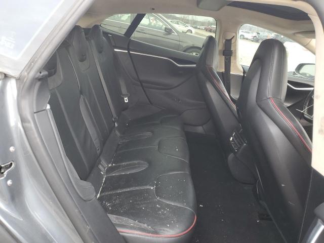 5YJSA1CP1DFP04154 - 2013 TESLA MODEL S Մոխրագույն լուսանկար 10