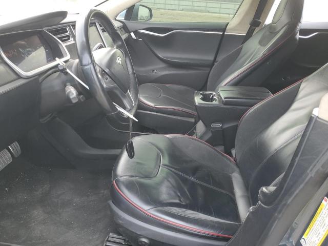 5YJSA1CP1DFP04154 - 2013 TESLA MODEL S Մոխրագույն լուսանկար 7