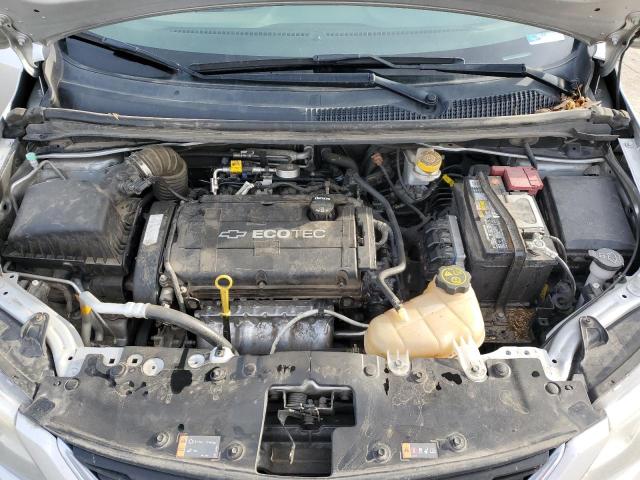 1G1JB5SH8H4158596 - 2017 CHEVROLET SONIC LS TAN photo 11