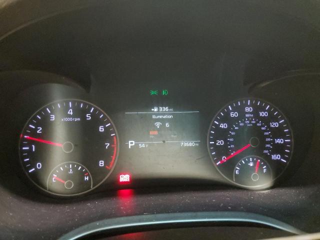 5XXGW4L22KG362740 - 2019 KIA OPTIMA SX Күміс фото 9