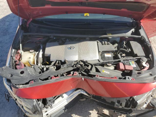 JTDKARFP9J3086603 - 2018 TOYOTA PRIUS PRIM 红色 照片 11