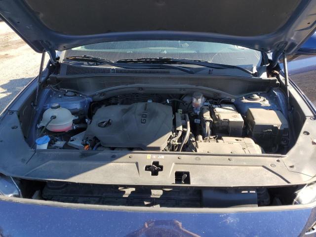 5NMS2DAJ2NH479496 - 2022 HYUNDAI SANTA FE SEL BLUE photo 12