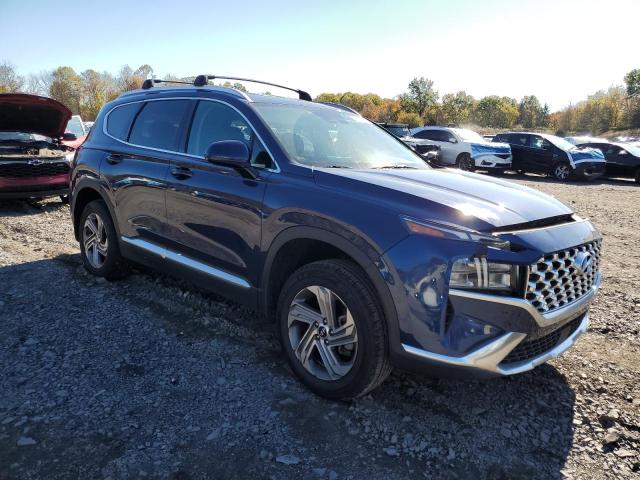 5NMS2DAJ2NH479496 - 2022 HYUNDAI SANTA FE SEL BLUE photo 4