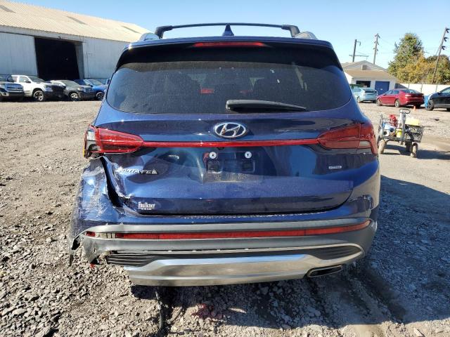 5NMS2DAJ2NH479496 - 2022 HYUNDAI SANTA FE SEL BLUE photo 6