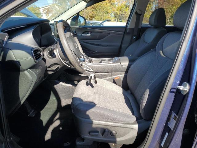 5NMS2DAJ2NH479496 - 2022 HYUNDAI SANTA FE SEL BLUE photo 7