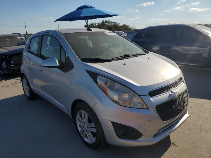 KL8CD6S96DC567259 - 2013 CHEVROLET SPARK 1LT SILVER photo 4