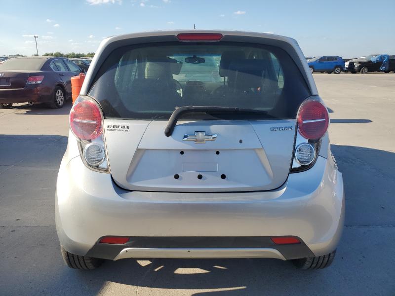 KL8CD6S96DC567259 - 2013 CHEVROLET SPARK 1LT SILVER photo 6