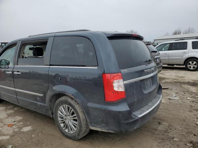 2C4RC1CG1ER108346 - 2014 CHRYSLER TOWN & COU TOURING L GRAY photo 2