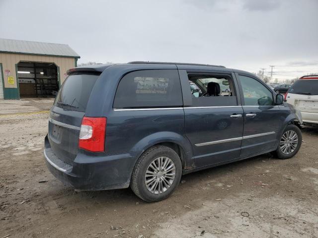 2C4RC1CG1ER108346 - 2014 CHRYSLER TOWN & COU TOURING L GRAY photo 3