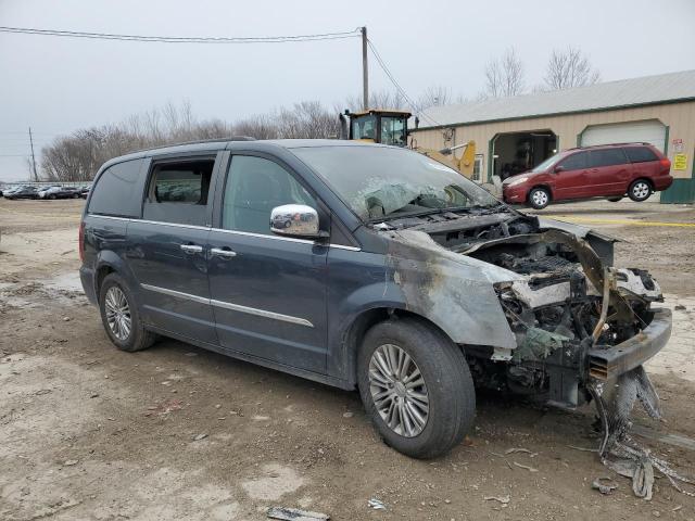 2C4RC1CG1ER108346 - 2014 CHRYSLER TOWN & COU TOURING L GRAY photo 4