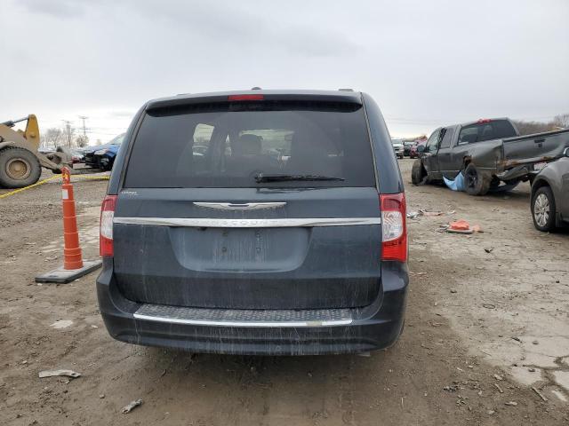 2C4RC1CG1ER108346 - 2014 CHRYSLER TOWN & COU TOURING L GRAY photo 6