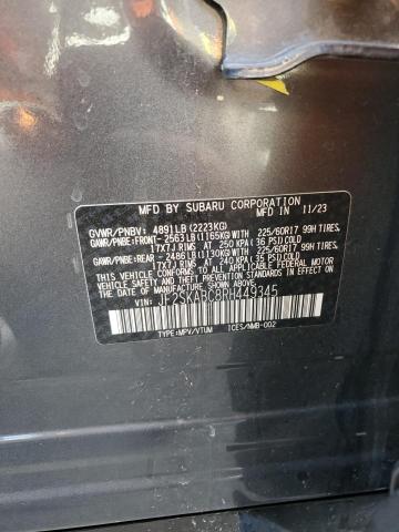 JF2SKABC8RH449345 - 2024 SUBARU FORESTER ნაცრისფერი ფოტო 13