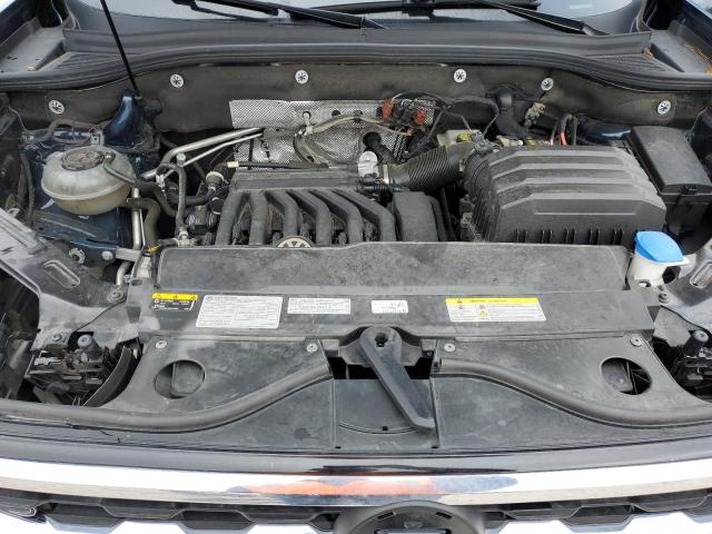 1V2PE2CAXMC203903 - 2021 VOLKSWAGEN ATLAS CROS SE BLUE photo 12