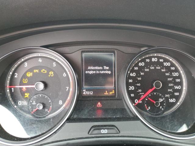 1V2PE2CAXMC203903 - 2021 VOLKSWAGEN ATLAS CROS SE BLUE photo 9