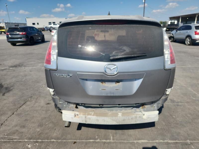 JM1CR2WL1A0365949 - 2010 MAZDA 5 SILVER photo 6