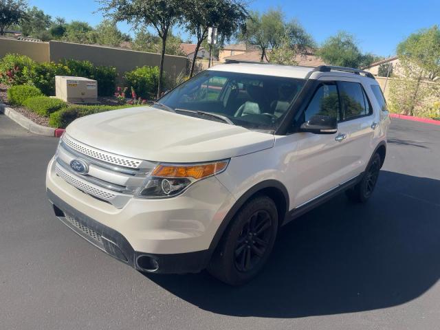 1FM5K7D84FGA14617 - 2015 FORD EXPLORER XLT WHITE photo 2