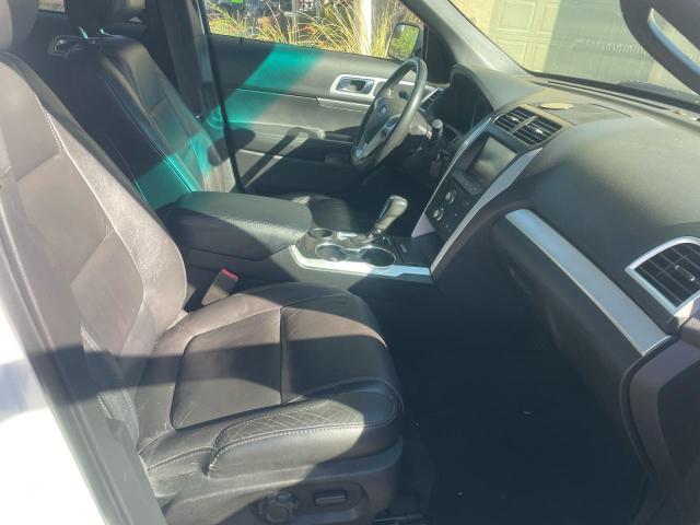 1FM5K7D84FGA14617 - 2015 FORD EXPLORER XLT WHITE photo 5
