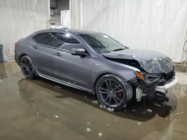 19UUB2F69JA013037 - 2018 ACURA TLX TECH+A Մոխրագույն լուսանկար 4