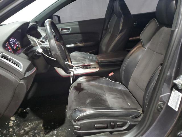 19UUB2F69JA013037 - 2018 ACURA TLX TECH+A Մոխրագույն լուսանկար 7