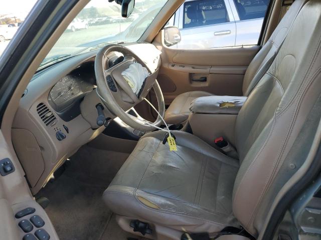 1FMDU74E2YZB30465 - 2000 FORD EXPLORER EDDIE BAUER Жасыл фото 7