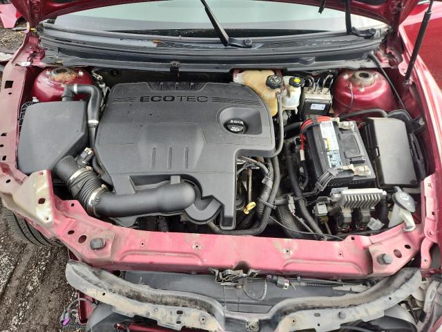 1G1ZE5E14BF298262 - 2011 CHEVROLET MALIBU LTZ RED photo 11