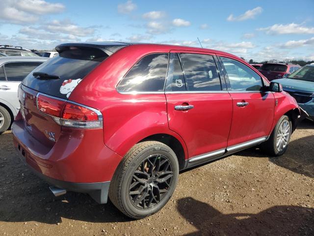 2LMDJ8JKXDBL19553 - 2013 LINCOLN MKX RED photo 3