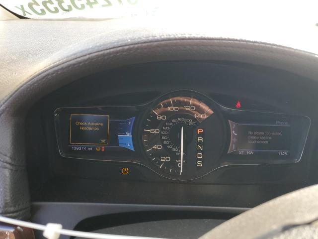 2LMDJ8JKXDBL19553 - 2013 LINCOLN MKX RED photo 9