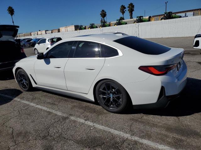 WBY43AW04RFR59223 - 2024 BMW I4 EDRIVE 35 WHITE photo 2