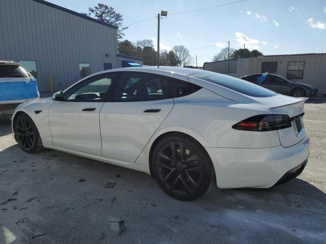 5YJSA1E56NF493515 - 2022 TESLA MODEL S WHITE photo 2