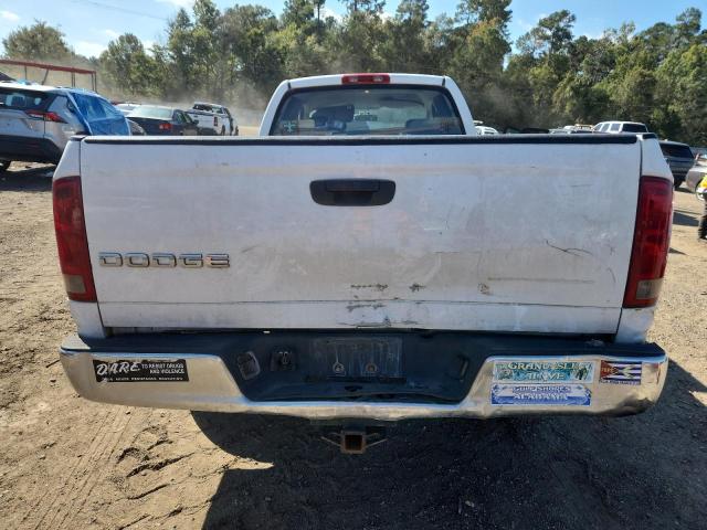 3D7KA28C84G135072 - 2004 DODGE RAM 2500 ST WHITE photo 6