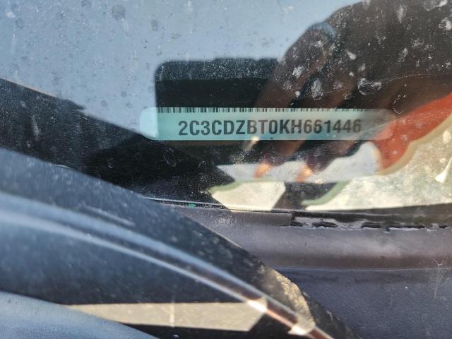 2C3CDZBT0KH661446 - 2019 DODGE CHALLENGER R/T BLACK photo 12