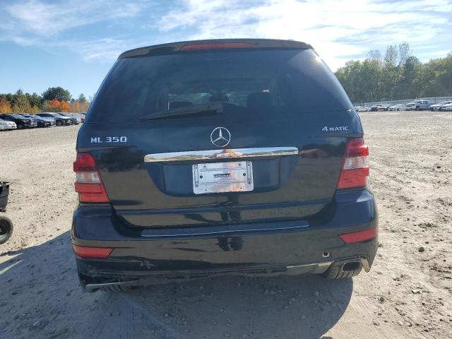 4JGBB8GB7BA675295 - 2011 MERCEDES-BENZ ML 350 4MATIC BLACK photo 6