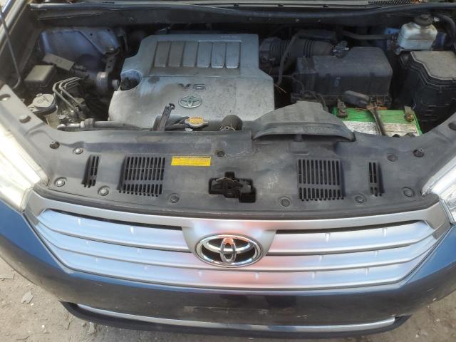 5TDBK3EH9DS253890 - 2013 TOYOTA HIGHLANDER BASE أزرق صورة 12