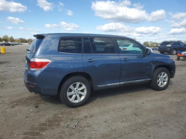 5TDBK3EH9DS253890 - 2013 TOYOTA HIGHLANDER BASE أزرق صورة 3