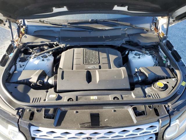 SALWR2FV0HA179220 - 2017 LAND ROVER RANGE ROVE HSE WHITE photo 11