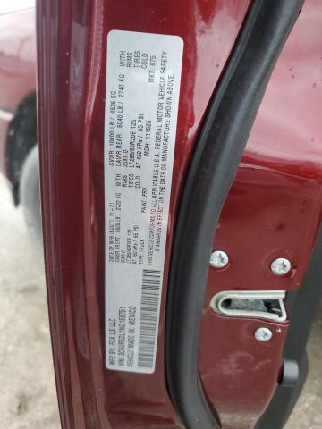 3C6UR5DL1NG168751 - 2022 RAM 2500 BIG HORN/LONE STAR MAROON photo 12