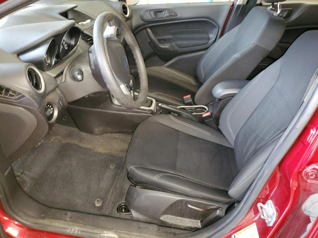 3FADP4BJ7HM103635 - 2017 FORD FIESTA SE RED photo 7