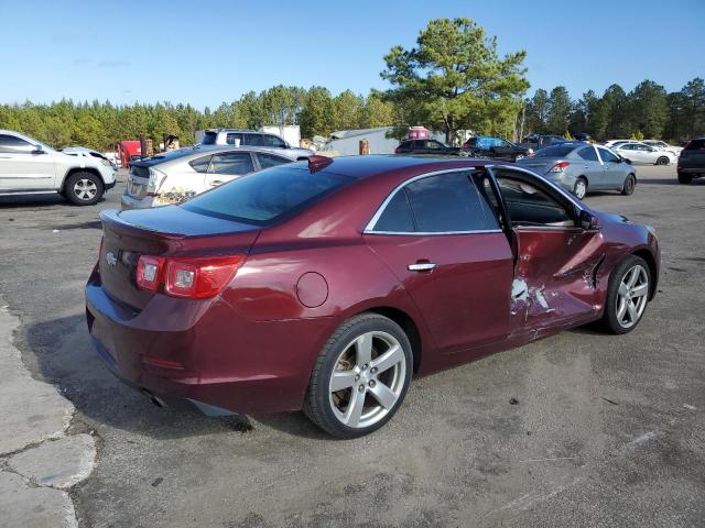 1G11G5SX6FF303046 - 2015 CHEVROLET MALIBU LTZ BURGUNDY photo 3