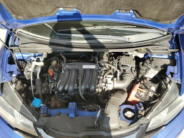 3HGGK5H82FM753455 - 2015 HONDA FIT EX BLUE photo 12