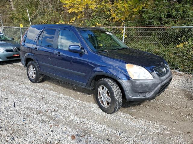 SHSRD78833U153100 - 2003 HONDA CR-V EX BLUE photo 4
